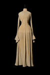 Mutedance 25 Spring/Summer Sheep Wool Waist Dress MD-MD25SS34-BEIGE MD25SS35